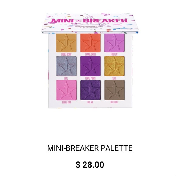 NIB! Mini Breaker JSC Eyeshadow Palette - Picture 7 of 7